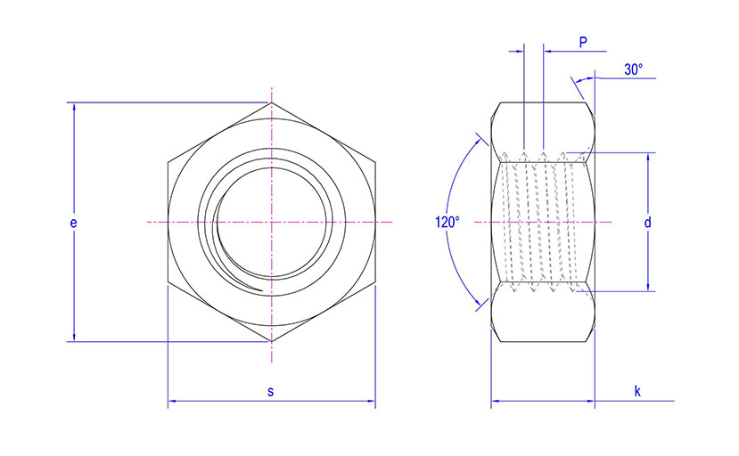 DIN 6915 Structural Nuts