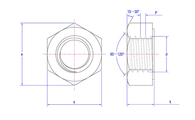 JIS B1181 Hex Nut