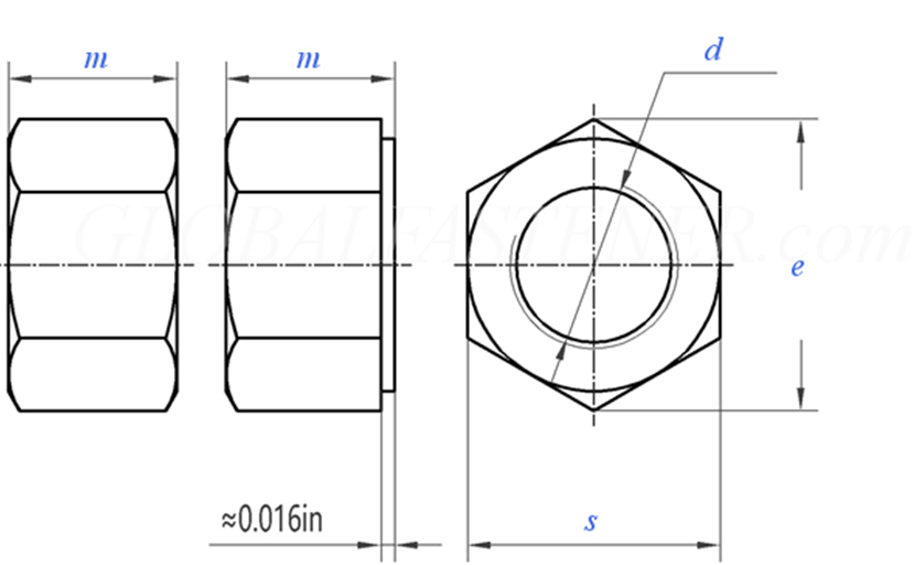 ASME B 18.2.6 - 2019 Heavy Hex Nuts for Use With Structural Bolts (ASTM A563 / A194 / A194M)